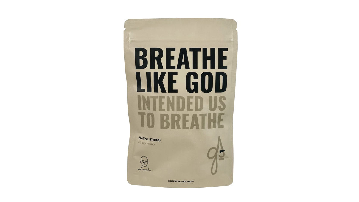 Breathe like God nasal strips