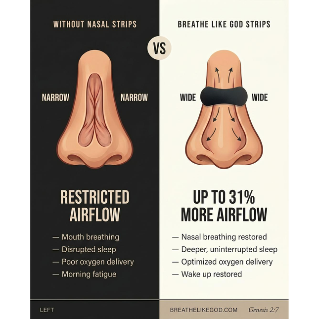 Breathe Like God Extra Strength Nasal Strips