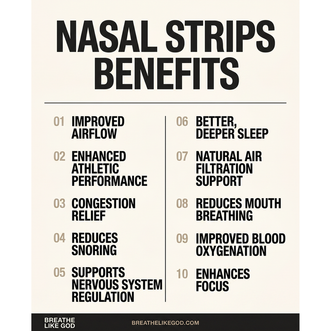 Breathe Like God Extra Strength Nasal Strips